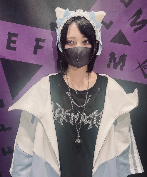NOVESSEL(ノベセル)の「『NOVESSEL/ノベセル』リボンレースヘッドドレス(その他ヘアアクセサリー・レディース・ホワイト/ライトブルー/ブラック/パープル/ピンク・FREE)」の8枚目の写真