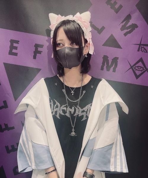NOVESSEL(ノベセル)の「『NOVESSEL/ノベセル』リボンレースヘッドドレス(その他ヘアアクセサリー・レディース・ホワイト/ライトブルー/ブラック/パープル/ピンク・FREE)」の9枚目の写真