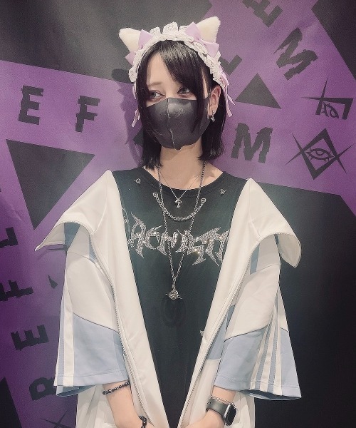 NOVESSEL(ノベセル)の「『NOVESSEL/ノベセル』リボンレースヘッドドレス(その他ヘアアクセサリー・レディース・ホワイト/ライトブルー/ブラック/パープル/ピンク・FREE)」の10枚目の写真
