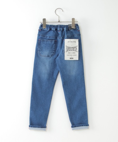 ikka(イッカ)の「【キッズ】スーパーストレッチパンツ(100~160cm)(デニムパンツ・キッズ・チャコールグレー/ネイビー・130/140/150/120/100/110/160)」の3枚目の写真