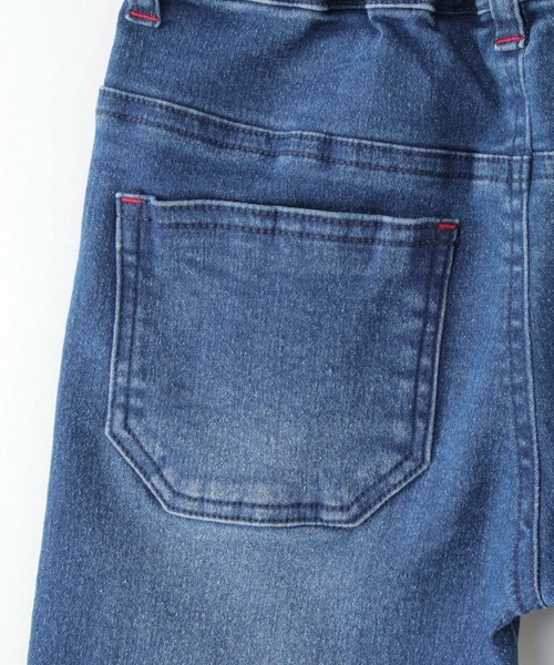 ikka(イッカ)の「【キッズ】スーパーストレッチパンツ(100~160cm)(デニムパンツ・キッズ・チャコールグレー/ネイビー・130/140/150/120/100/110/160)」の7枚目の写真