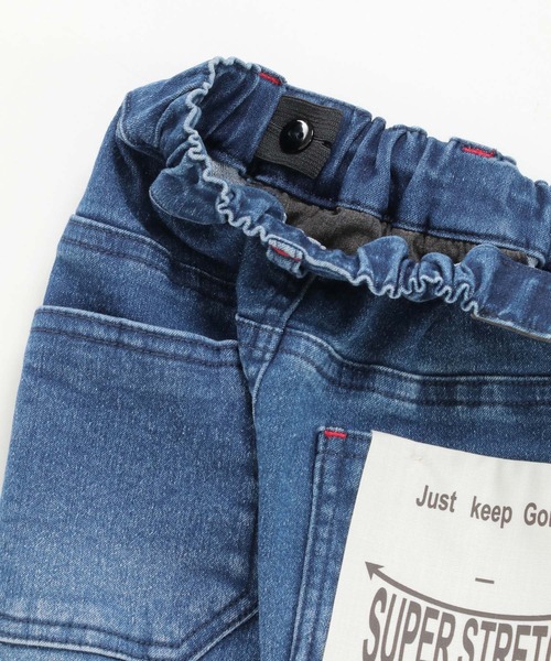 ikka(イッカ)の「【キッズ】スーパーストレッチパンツ(100~160cm)(デニムパンツ・キッズ・チャコールグレー/ネイビー・130/140/150/120/100/110/160)」の12枚目の写真