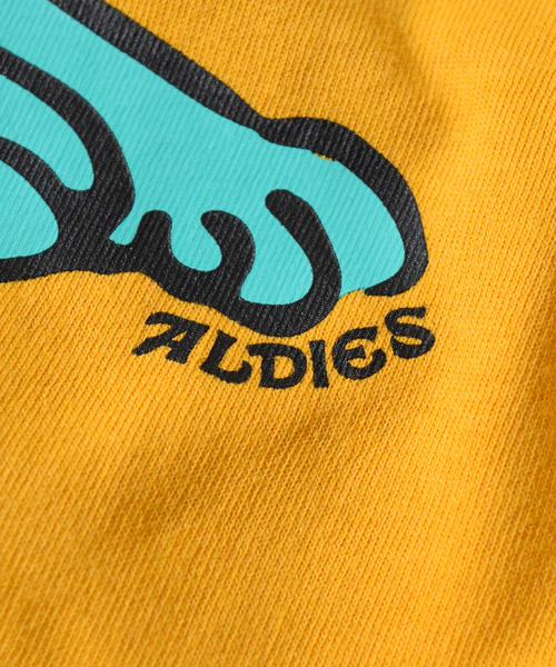 ALDIES(アールディーズ)の「Denture Transformation Cut / デンチャートランスフォーメーションカット(Tシャツ/カットソー・メンズ・ホワイト/イエロー/グリーン・MEDIUM/SMALL)」の10枚目の写真