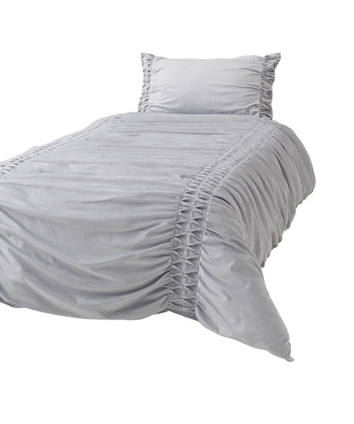 【オンラインショップ限定】WARMY ルガンテ 掛け布団カバー ダブル グレー【2022年モデル】