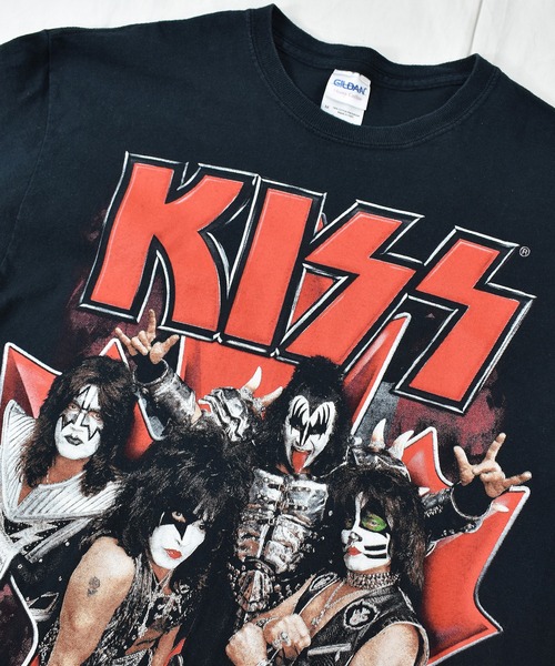 VINTAGE(ヴィンテージ)の「【ヴィンテージ古着】13's KISS / キッス "INVADES CANADA! TOUR 2013" Tシャツ(Tシャツ/カットソー・メンズ・ブラック・MEDIUM)」の3枚目の写真