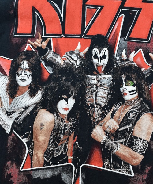 VINTAGE(ヴィンテージ)の「【ヴィンテージ古着】13's KISS / キッス "INVADES CANADA! TOUR 2013" Tシャツ(Tシャツ/カットソー・メンズ・ブラック・MEDIUM)」の4枚目の写真