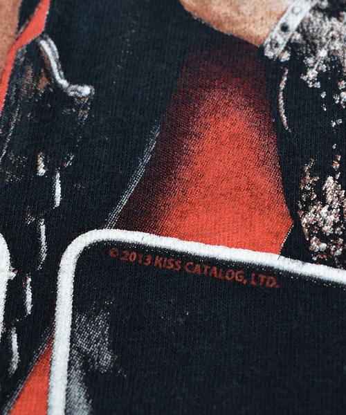 VINTAGE(ヴィンテージ)の「【ヴィンテージ古着】13's KISS / キッス "INVADES CANADA! TOUR 2013" Tシャツ(Tシャツ/カットソー・メンズ・ブラック・MEDIUM)」の5枚目の写真