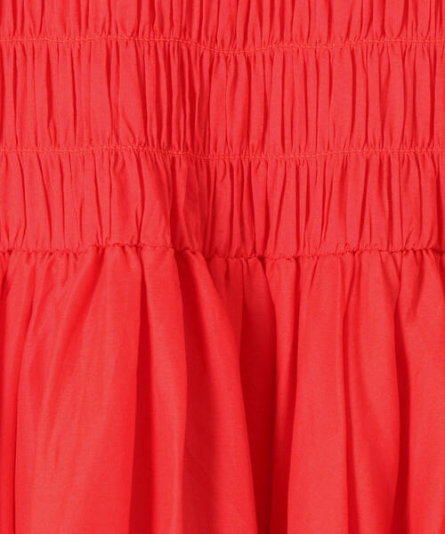 TOMORROWLAND （トゥモローランド）の「MERLETTE シャーリング ロングワンピース（ワンピース・レディース・ブラック/レッド・3）」の10枚目の写真