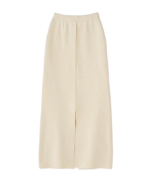 FREE'S MART（フリーズマート）の「◆12G総針前後2Wayナロースカート（スカート・レディース・ホワイト/ブラック/ピンク/ブルー・SMALL/MEDIUM）」の2枚目の写真