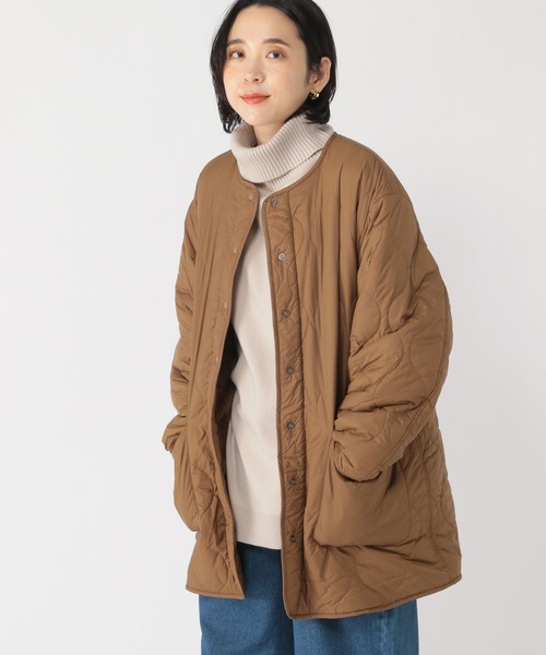 studio CLIP（スタディオクリップ）の「リバーシブルキルトミディアムコート（その他アウター・レディース・ブラック/グレー/ブラウン/カーキ・MEDIUM/LARGE）」の20枚目の写真