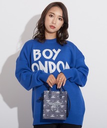 BOY LONDON（ボーイロンドン）の「【BOY LONDON】EAGLE PATTERNED SQUARE SHOULDER BAG（ショルダーバッグ）」