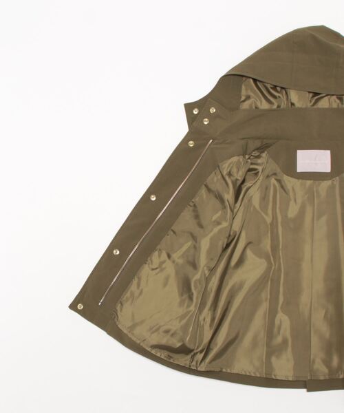 31 Sons de mode（トランテアン　ソン　ドゥ　モード）の「ショートマウンテンパーカー（マウンテンパーカー・レディース・ベージュ/ネイビー/カーキ・36/38）」の5枚目の写真