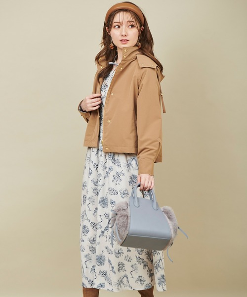 31 Sons de mode（トランテアン　ソン　ドゥ　モード）の「ショートマウンテンパーカー（マウンテンパーカー・レディース・ベージュ/ネイビー/カーキ・36/38）」の19枚目の写真