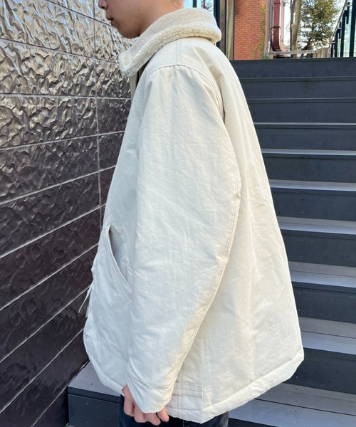 CIAOPANIC(チャオパニック)の「【CPC SCAMP/スキャンプ】ロシアンハーフコート(ステンカラーコート・レディース・チャコールグレー/アイボリー・0/2)」の17枚目の写真