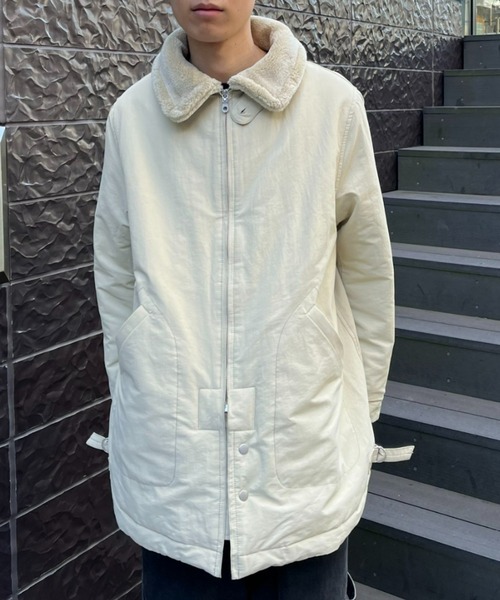 CIAOPANIC(チャオパニック)の「【CPC SCAMP/スキャンプ】ロシアンハーフコート(ステンカラーコート・レディース・チャコールグレー/アイボリー・0/2)」の9枚目の写真