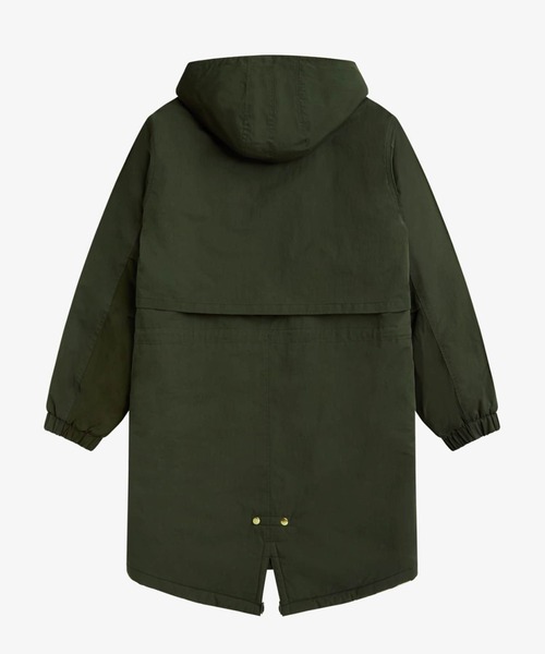 FRED PERRY(フレッドペリー)の「Utility Pocket Parka(ミリタリージャケット・メンズ・カーキ・S/M/L)」の18枚目の写真
