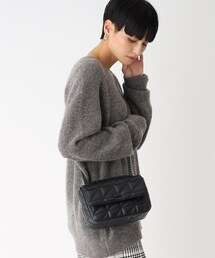 OPAQUE.CLIP | キルティングチェーンミニショルダー【2WAY】(ショルダーバッグ)