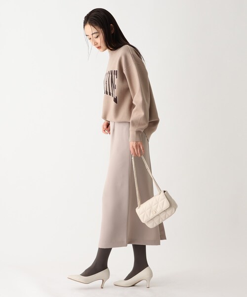 OPAQUE.CLIP（オペークドットクリップ）の「◆キルティングチェーンミニショルダー【2WAY】（ショルダーバッグ・レディース・ライトパープル/オフホワイト/ブラック・00）」の9枚目の写真