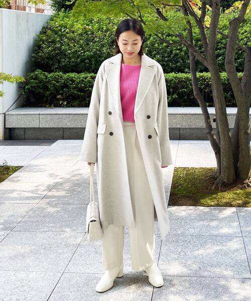 OPAQUE.CLIP（オペークドットクリップ）の「◆キルティングチェーンミニショルダー【2WAY】（ショルダーバッグ・レディース・ライトパープル/オフホワイト/ブラック・00）」の15枚目の写真