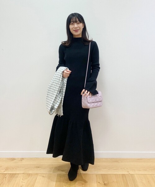 OPAQUE.CLIP（オペークドットクリップ）の「◆キルティングチェーンミニショルダー【2WAY】（ショルダーバッグ・レディース・ライトパープル/オフホワイト/ブラック・00）」の19枚目の写真