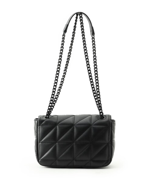 OPAQUE.CLIP（オペークドットクリップ）の「◆キルティングチェーンミニショルダー【2WAY】（ショルダーバッグ・レディース・ライトパープル/オフホワイト/ブラック・00）」の22枚目の写真