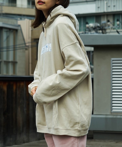 ELEMENT(エレメント)の「【直営店限定】ELEMENT メンズ KAMOCHILL STYLE HOOD パーカー 【2022年秋冬モデル】/エレメントバックプリントプルオーバーパーカー(パーカー・メンズ・ベージュ/グリーン/ブラック・MEDIUM/LARGE/X-LARGE)」の15枚目の写真