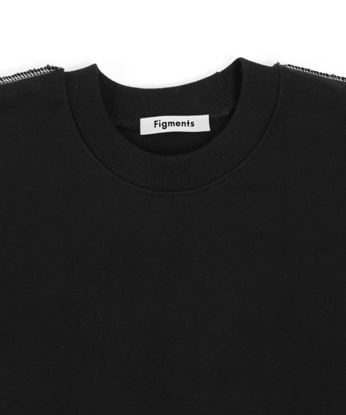 Figments（フィグメンツ）の「ステッチスウェット（スウェット・レディース・ブラック・FREE）」の8枚目の写真