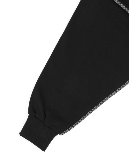 Figments（フィグメンツ）の「ステッチスウェット（スウェット・レディース・ブラック・FREE）」の9枚目の写真