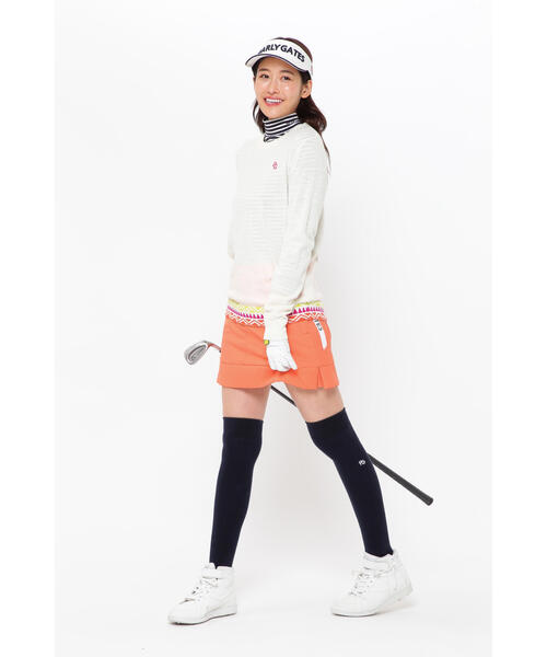 【美品】PEARLY GATES パーリーゲイツ　ナイロンダウンスカート　中綿 PEARLY GATES（パーリーゲイツ）の「【PEARLY GATES】ナイロン