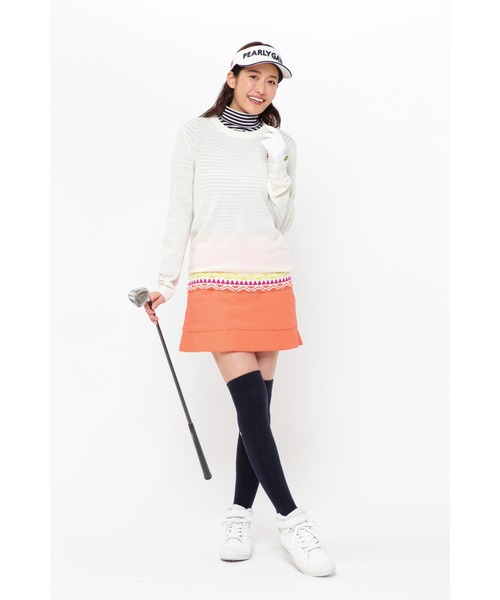 パーリーゲイツ　中綿　スカート PEARLY GATES（パーリーゲイツ）の「【PEARLY GATES】ナイロン