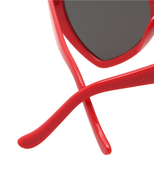 WEGO（ウィゴー）の「WEGO/ハートサングラス（サングラス・レディース・レッド/ピンク・FREE）」の8枚目の写真