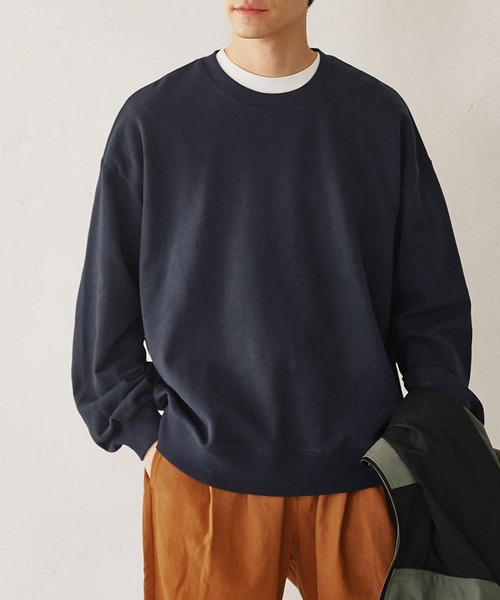 coca（coca）（コカ）の「メンズ スウェット（スウェット・メンズ・ネイビー/グリーン/ブラウン/ライトグレー/ブラック/ライトブルー・M/L/XL）」の6枚目の写真