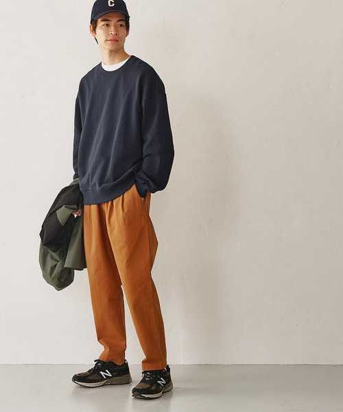 coca（coca）（コカ）の「メンズ スウェット（スウェット・メンズ・ネイビー/グリーン/ブラウン/ライトグレー/ブラック/ライトブルー・M/L/XL）」の14枚目の写真
