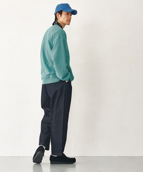 coca（coca）（コカ）の「メンズ スウェット（スウェット・メンズ・ネイビー/グリーン/ブラウン/ライトグレー/ブラック/ライトブルー・M/L/XL）」の9枚目の写真