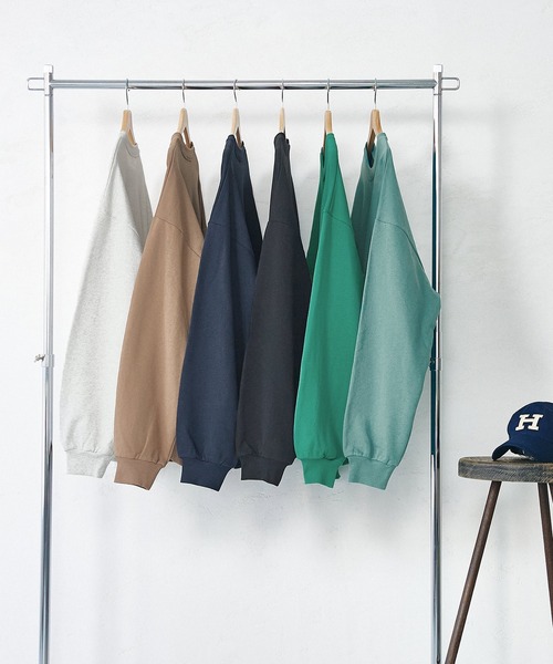 coca（coca）（コカ）の「メンズ スウェット（スウェット・メンズ・ネイビー/グリーン/ブラウン/ライトグレー/ブラック/ライトブルー・M/L/XL）」の15枚目の写真