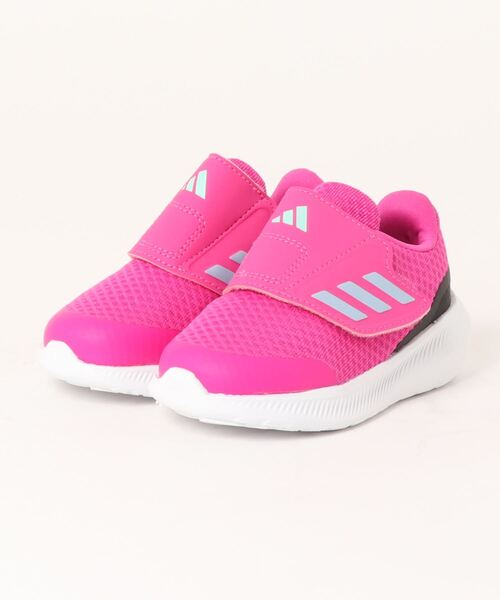 adidas（アディダス）の「《adidas》COREFAITO 2.0 ACI（スニーカー・キッズ・ピンク/ブラック×ホワイト/ブラック系その他/レッド・15.0cm/13.5cm/15.5cm/16.0cm/14.0cm/14.5cm/13.0cm/16.5cm）」の3枚目の写真