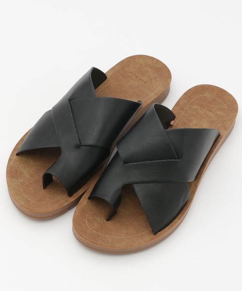 niko and...（ニコアンド）の「オリジナル差し込みトングサンダル（サンダル・レディース・その他1/ブラック/アイボリー/ピンク・SMALL/MEDIUM/LARGE）」の11枚目の写真