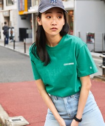 CONVERSE/コンバース ロゴワンポイント クルーネック半袖Tシャツ