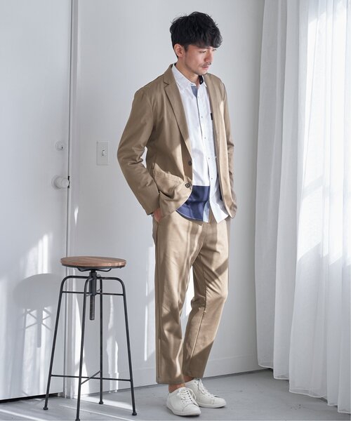 IKKA LOUNGE(イッカラウンジ)の「【イージーケア】イージーケアストレッチテーラードジャケット(テーラードジャケット・メンズ・オリーブ/グレー/ネイビー・S/M/L/XL)」の22枚目の写真