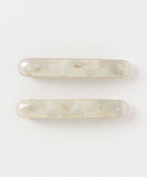 The Rule（ザルール）の「The Rule ザルール : Gloss epoxy グロスミニバレッタ２P（バレッタ/ヘアクリップ・レディース）」