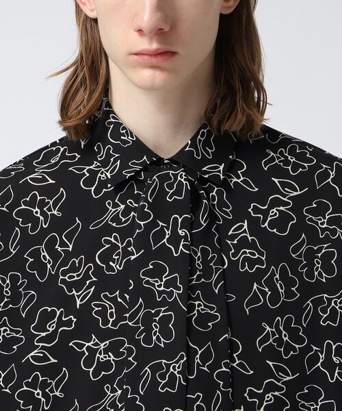 tk.TAKEO KIKUCHI(ティーケータケオキクチ)の「◆アソートスカーフシャツ(シャツ/ブラウス・メンズ・ブラック系3/ブラック/ホワイト系6/ライトグリーン・02/03/01)」の9枚目の写真