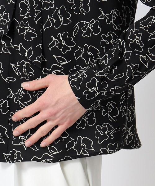 tk.TAKEO KIKUCHI(ティーケータケオキクチ)の「◆アソートスカーフシャツ(シャツ/ブラウス・メンズ・ブラック系3/ブラック/ホワイト系6/ライトグリーン・02/03/01)」の10枚目の写真