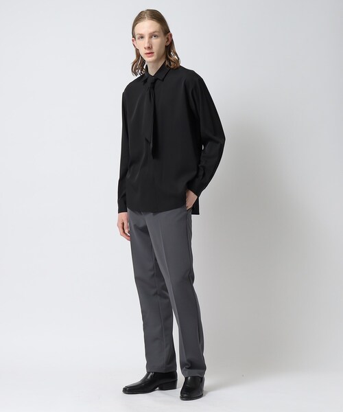 tk.TAKEO KIKUCHI(ティーケータケオキクチ)の「◆アソートスカーフシャツ(シャツ/ブラウス・メンズ・ブラック系3/ブラック/ホワイト系6/ライトグリーン・02/03/01)」の13枚目の写真