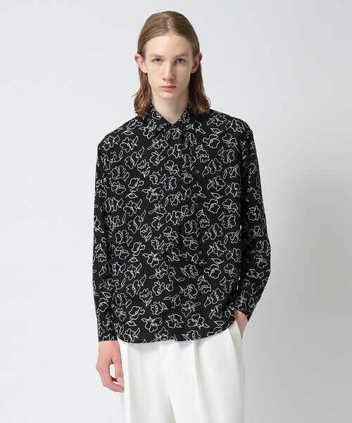 tk.TAKEO KIKUCHI(ティーケータケオキクチ)の「◆アソートスカーフシャツ(シャツ/ブラウス・メンズ・ブラック系3/ブラック/ホワイト系6/ライトグリーン・02/03/01)」の20枚目の写真