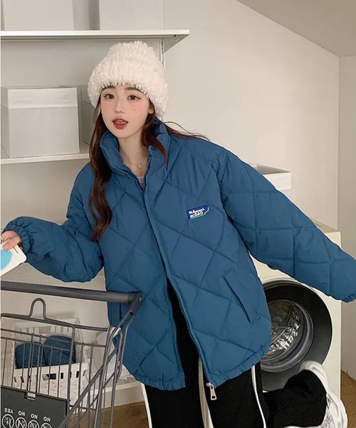 almo（アルモ）の「キルティングダウンジャケット(se)（ダウンジャケット/コート・レディース・ホワイト/ブルー/ブラック・FREE）」の6枚目の写真