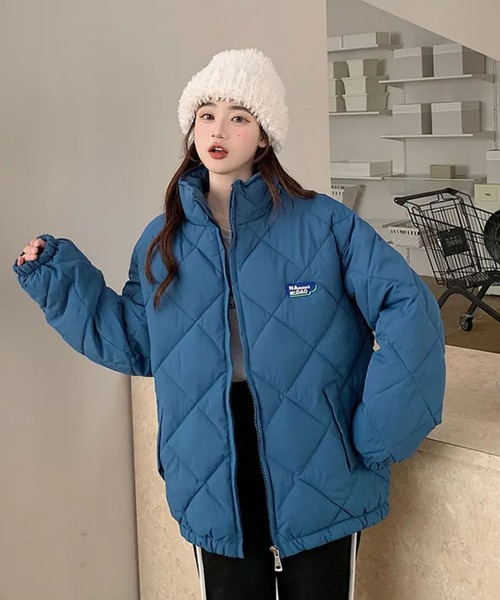 almo（アルモ）の「キルティングダウンジャケット(se)（ダウンジャケット/コート・レディース・ホワイト/ブルー/ブラック・FREE）」の5枚目の写真