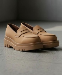 LibertyDoll（リバティードール）の「軽量厚底 ユニセックス トラックソールローファー（ローファー）」