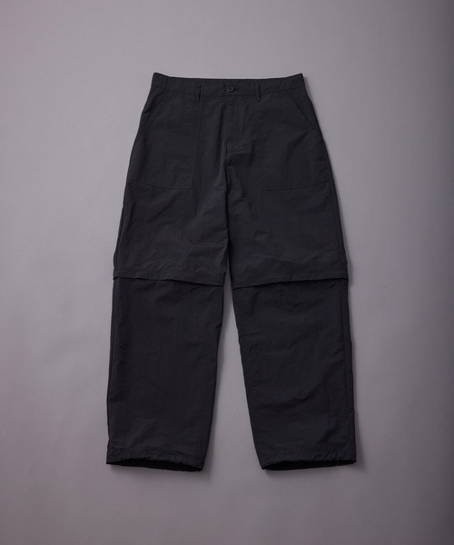 re_k by JUNRED（レクバイジュンレッド）の「re_k by JUNRED / 2WAYナイロンユーティリティパンツ（その他パンツ・メンズ・ブラック/パープル・S/M/L）」の10枚目の写真