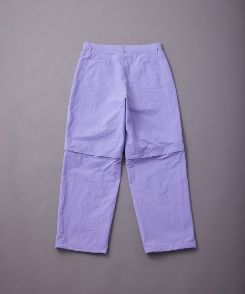 re_k by JUNRED（レクバイジュンレッド）の「re_k by JUNRED / 2WAYナイロンユーティリティパンツ（その他パンツ・メンズ・ブラック/パープル・S/M/L）」の7枚目の写真