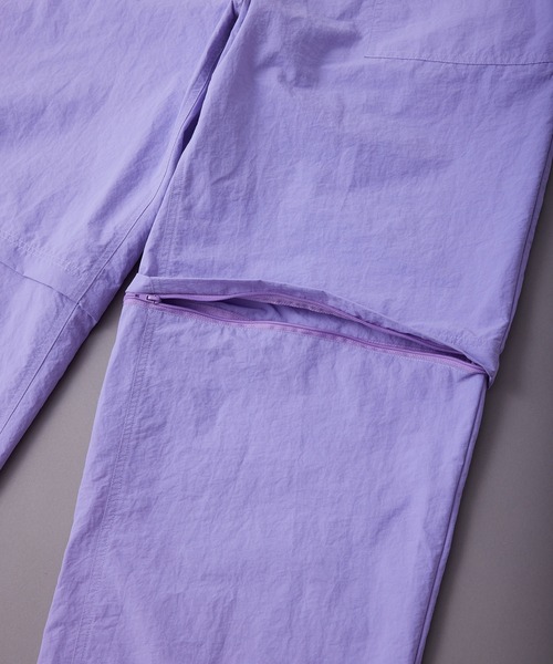 re_k by JUNRED（レクバイジュンレッド）の「re_k by JUNRED / 2WAYナイロンユーティリティパンツ（その他パンツ・メンズ・ブラック/パープル・S/M/L）」の18枚目の写真